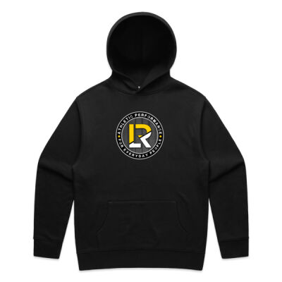 Believe and conquer hoodie yellow logo Thumbnail